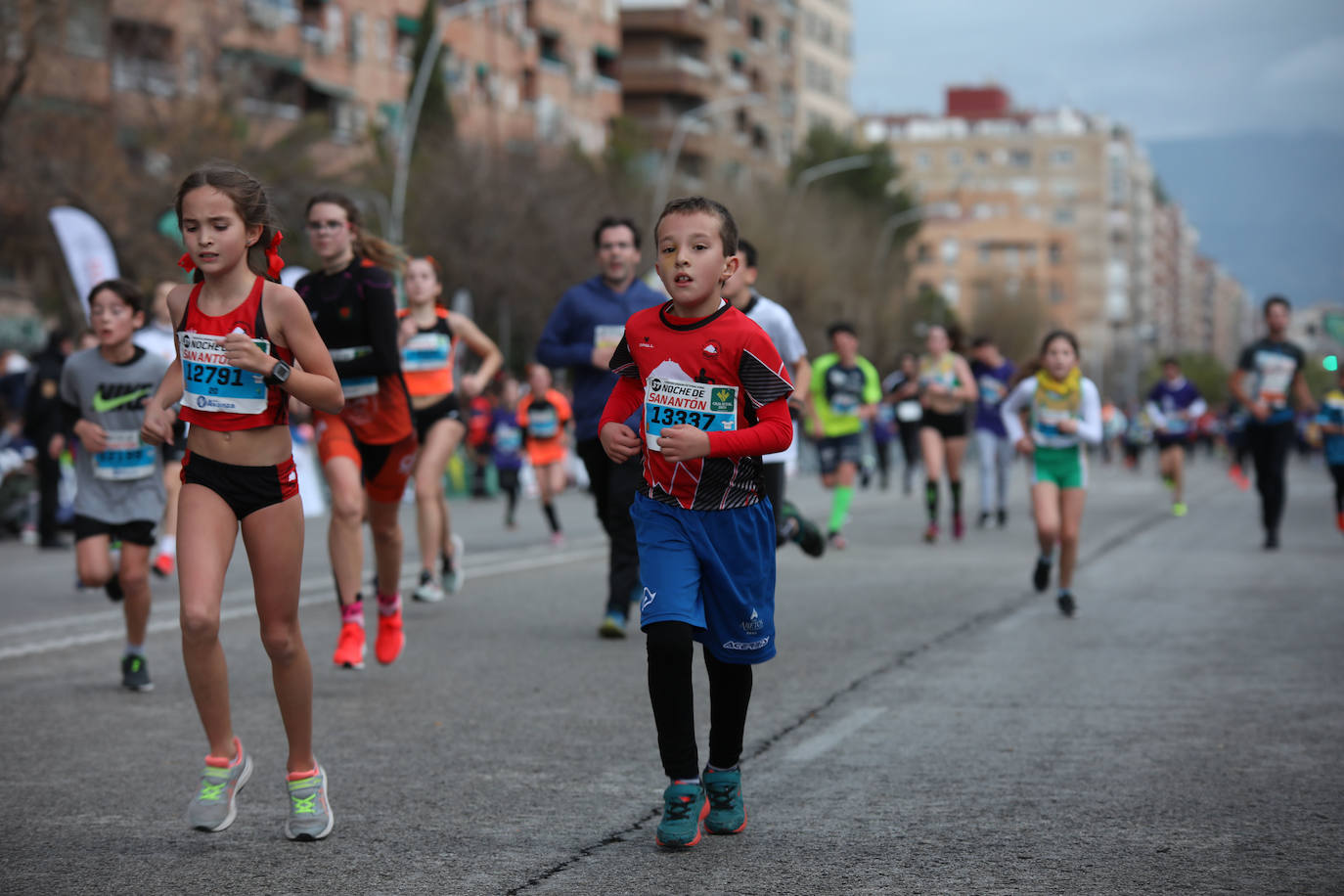 Gran ambiente en la carrera de San Antón de Jaén