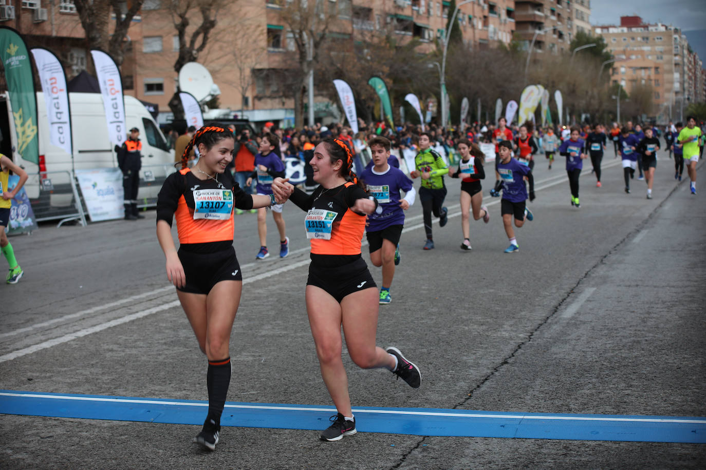 Gran ambiente en la carrera de San Antón de Jaén