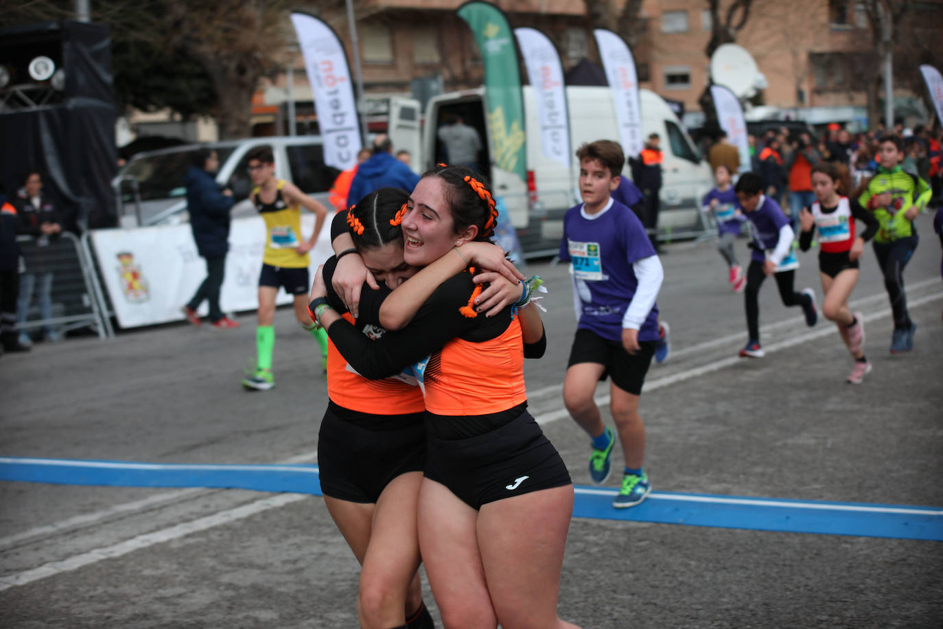 Gran ambiente en la carrera de San Antón de Jaén