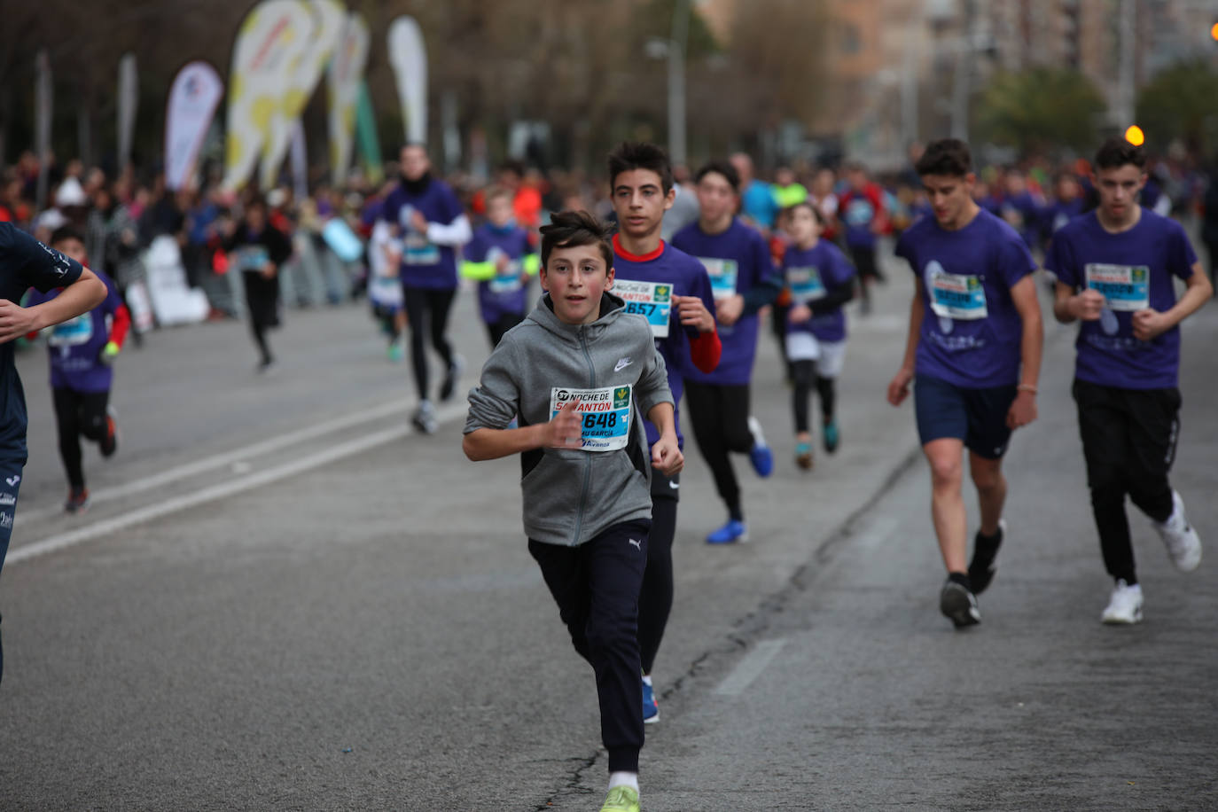 Gran ambiente en la carrera de San Antón de Jaén
