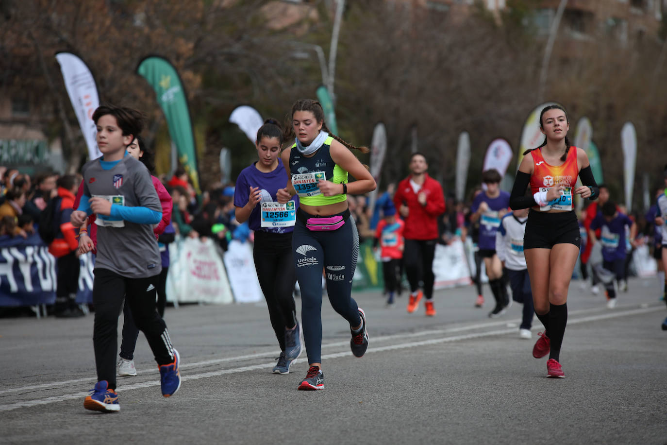 Gran ambiente en la carrera de San Antón de Jaén