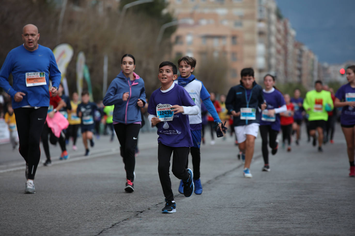 Gran ambiente en la carrera de San Antón de Jaén