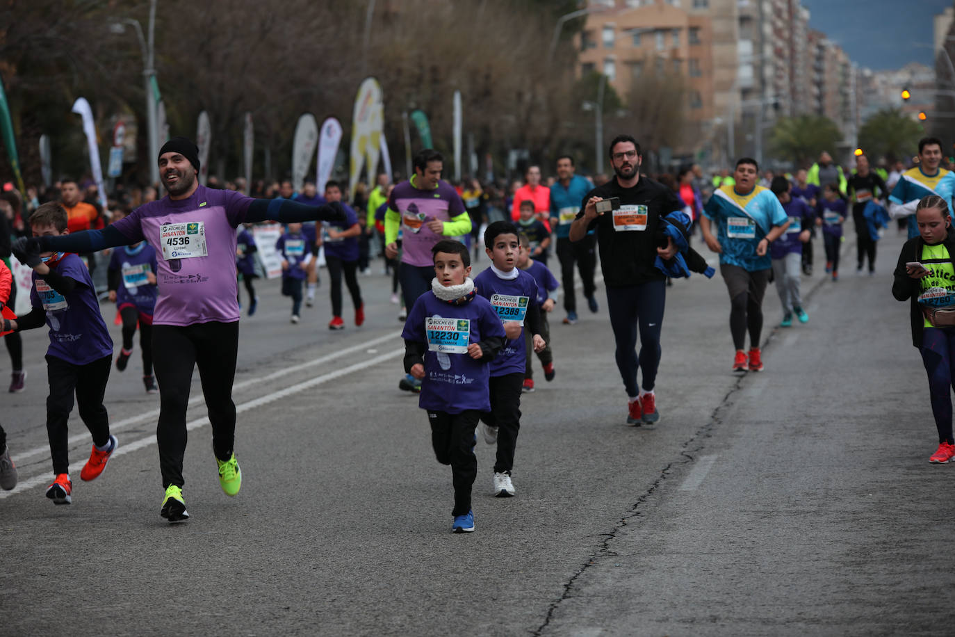 Gran ambiente en la carrera de San Antón de Jaén