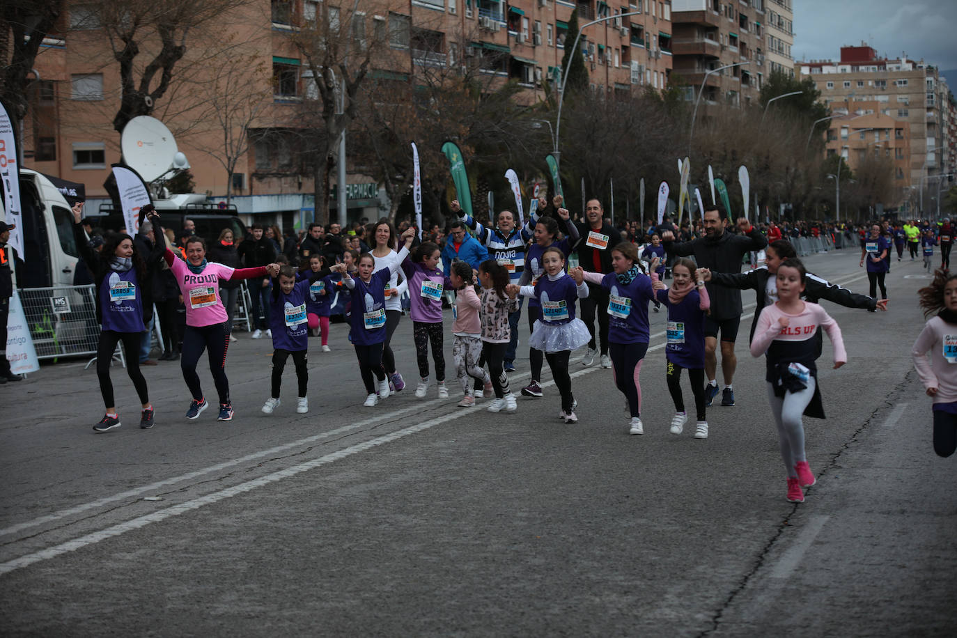 Gran ambiente en la carrera de San Antón de Jaén