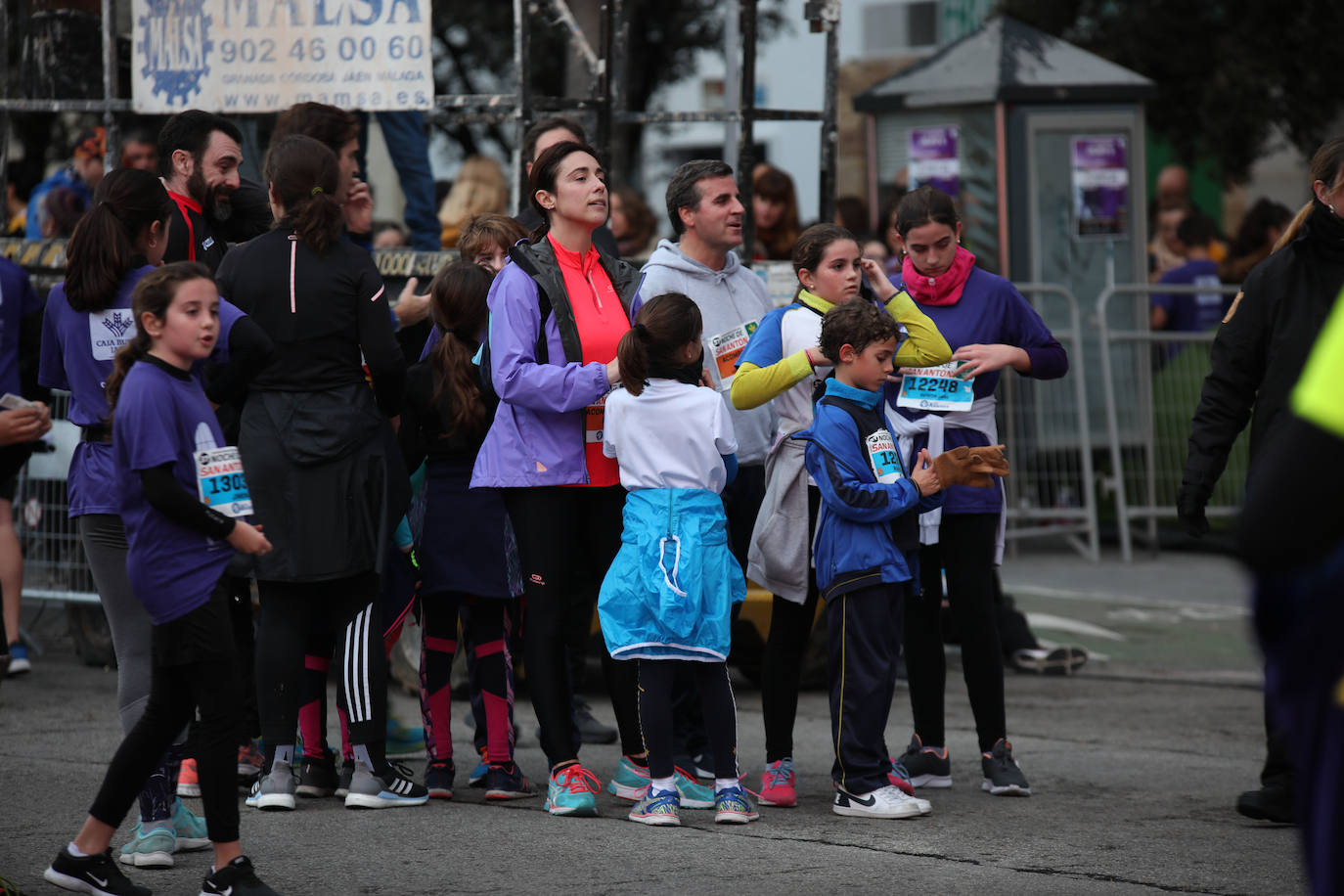 Gran ambiente en la carrera de San Antón de Jaén
