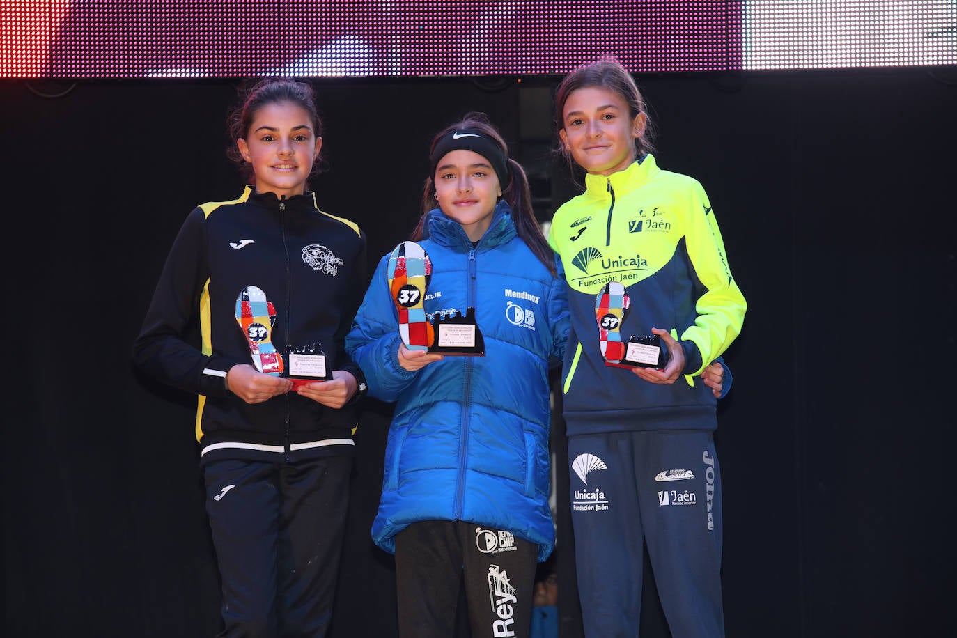 Gran ambiente en la carrera de San Antón de Jaén