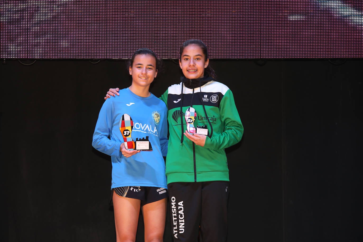 Gran ambiente en la carrera de San Antón de Jaén
