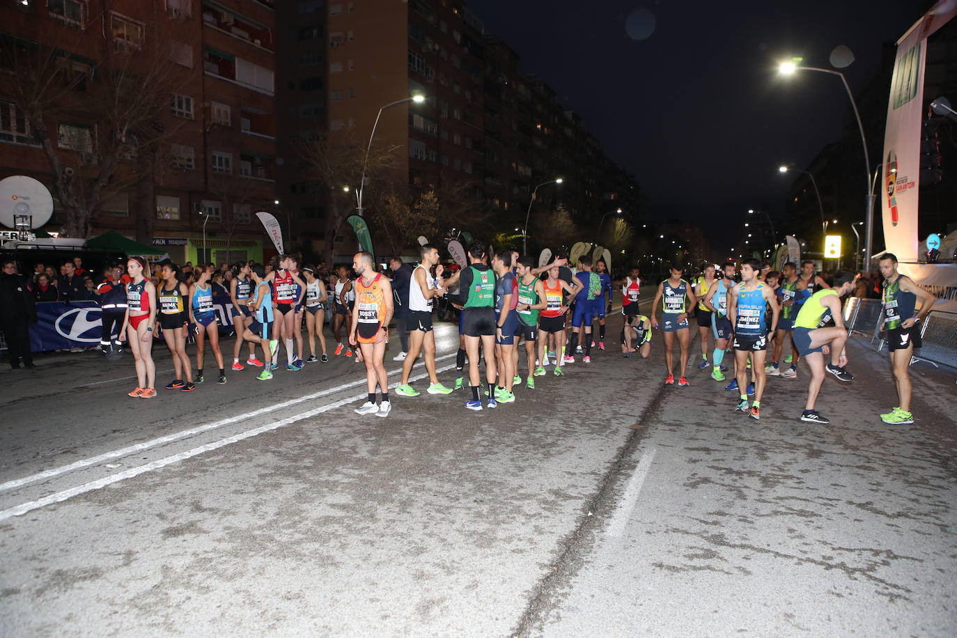 Gran ambiente en la carrera de San Antón de Jaén