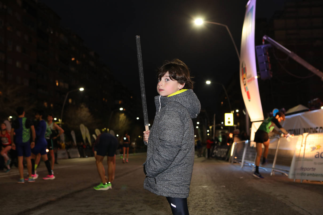 Gran ambiente en la carrera de San Antón de Jaén