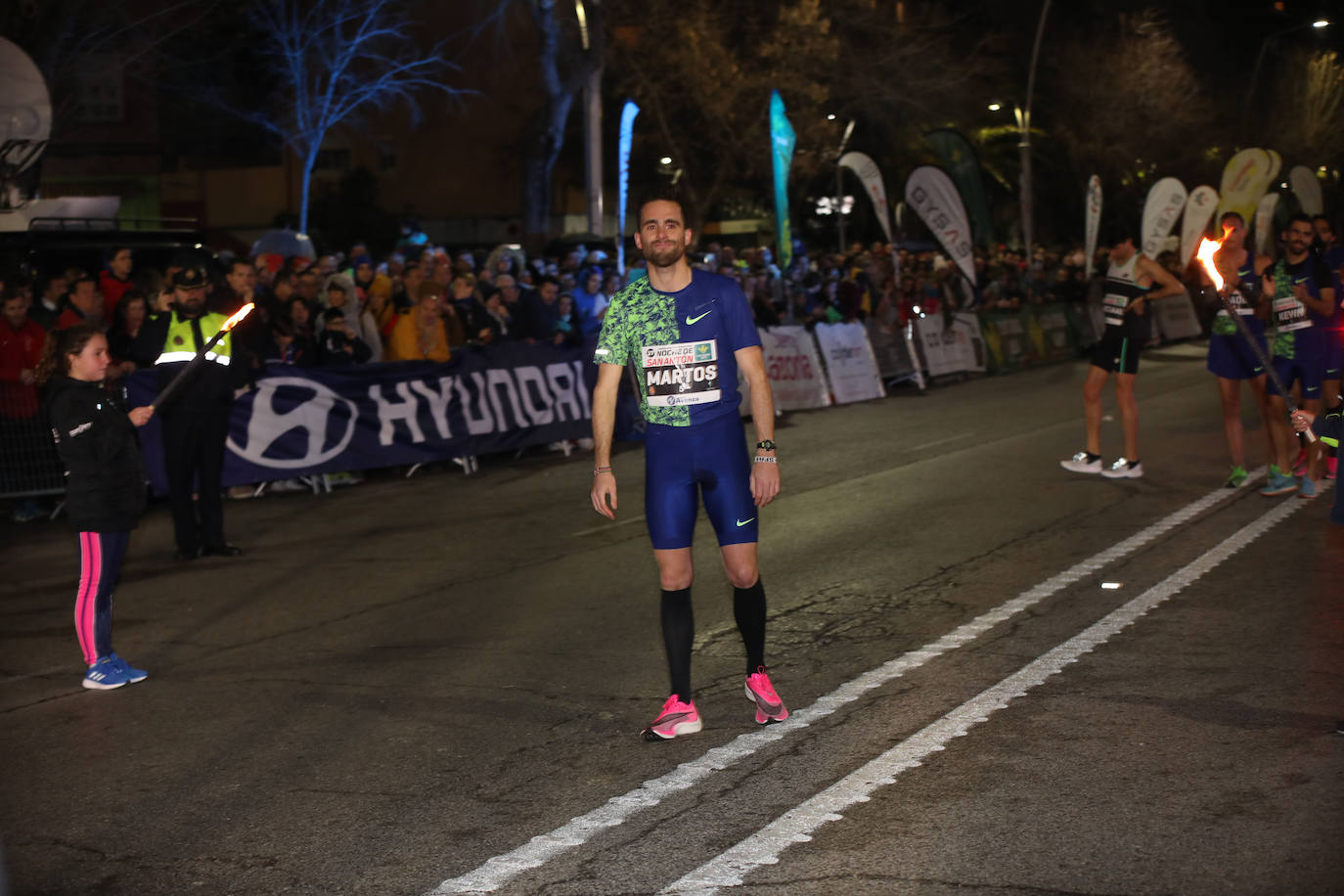Gran ambiente en la carrera de San Antón de Jaén