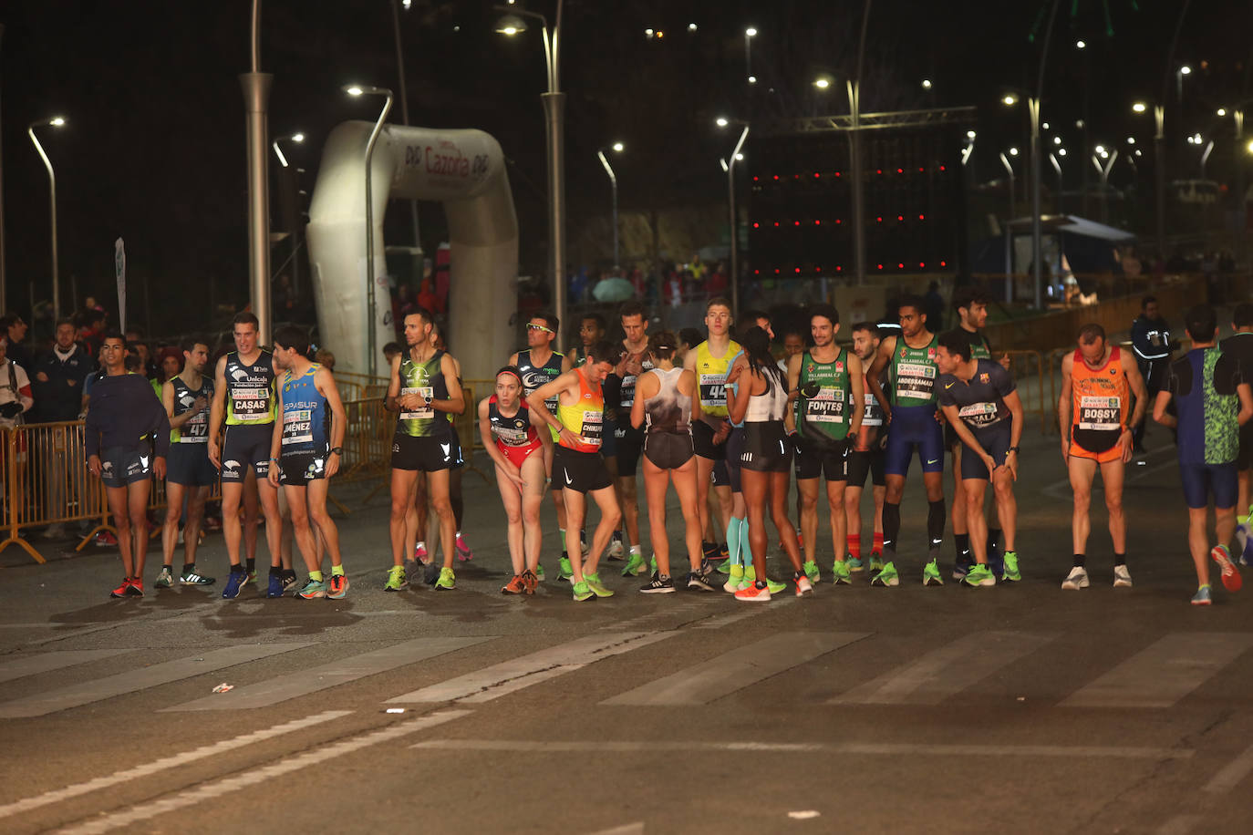 Gran ambiente en la carrera de San Antón de Jaén