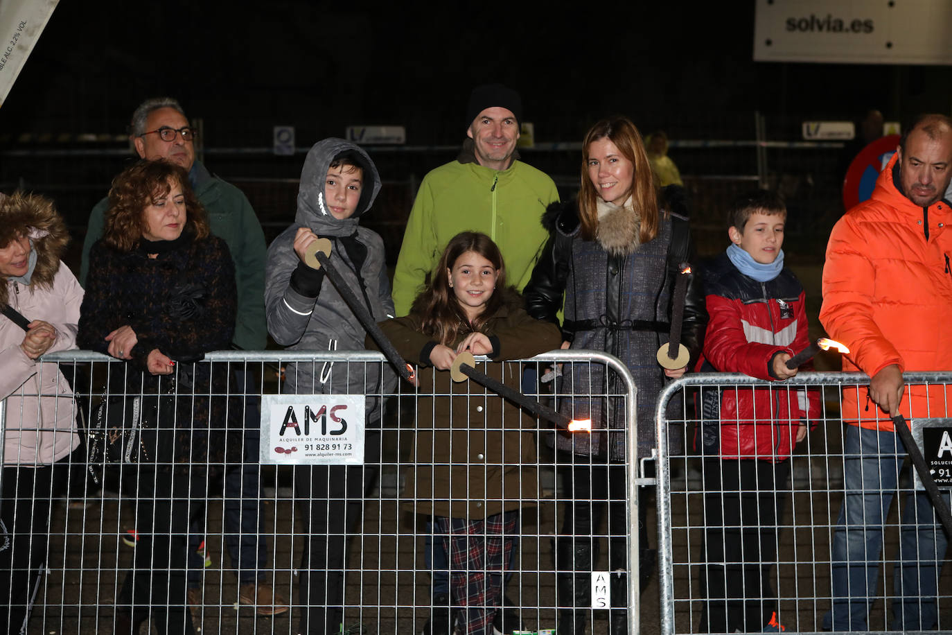 Gran ambiente en la carrera de San Antón de Jaén