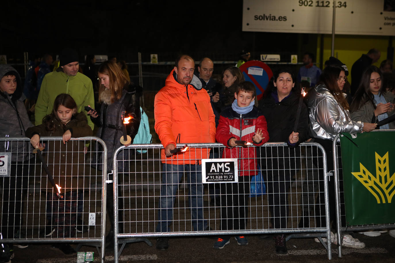 Gran ambiente en la carrera de San Antón de Jaén