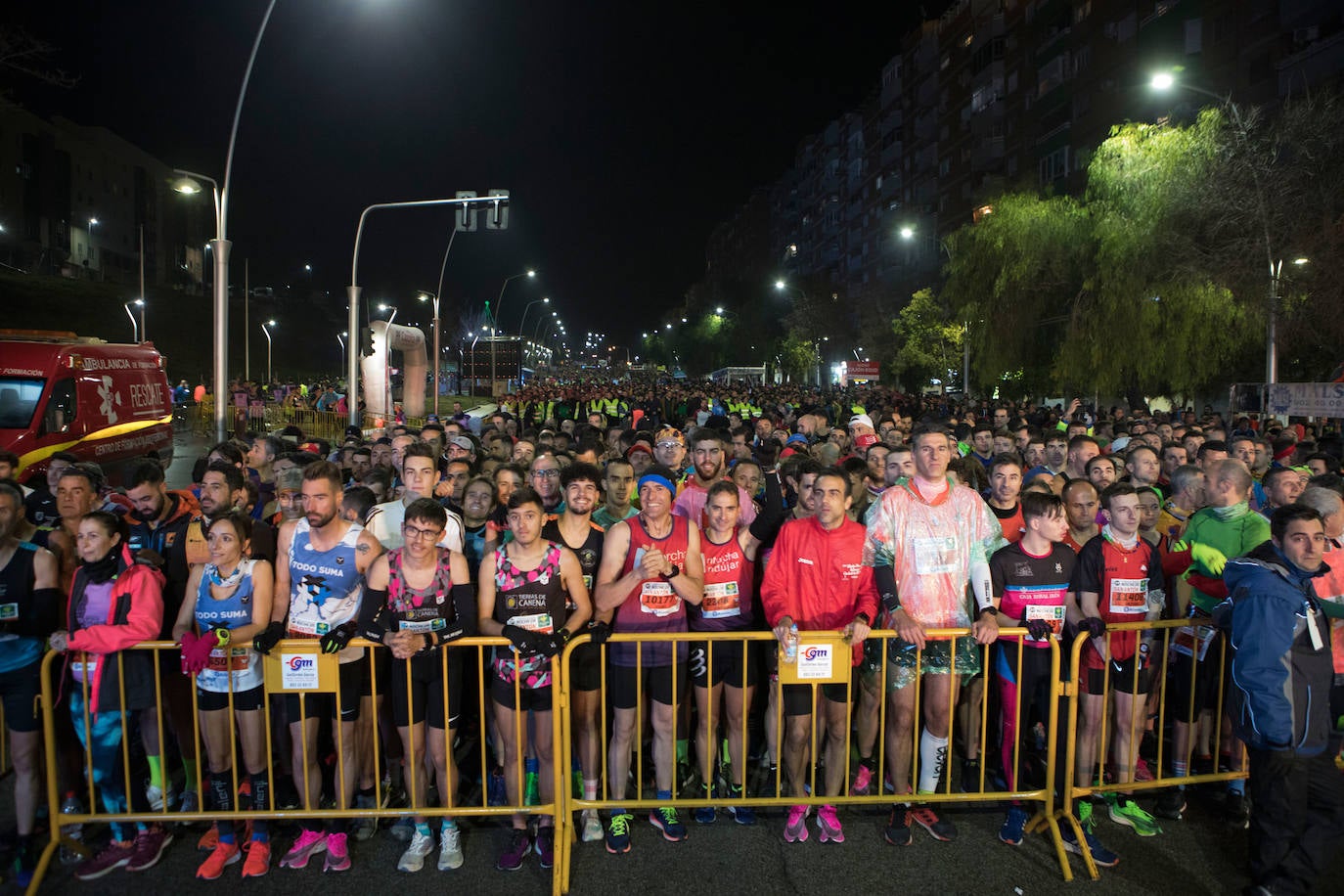 Gran ambiente en la carrera de San Antón de Jaén