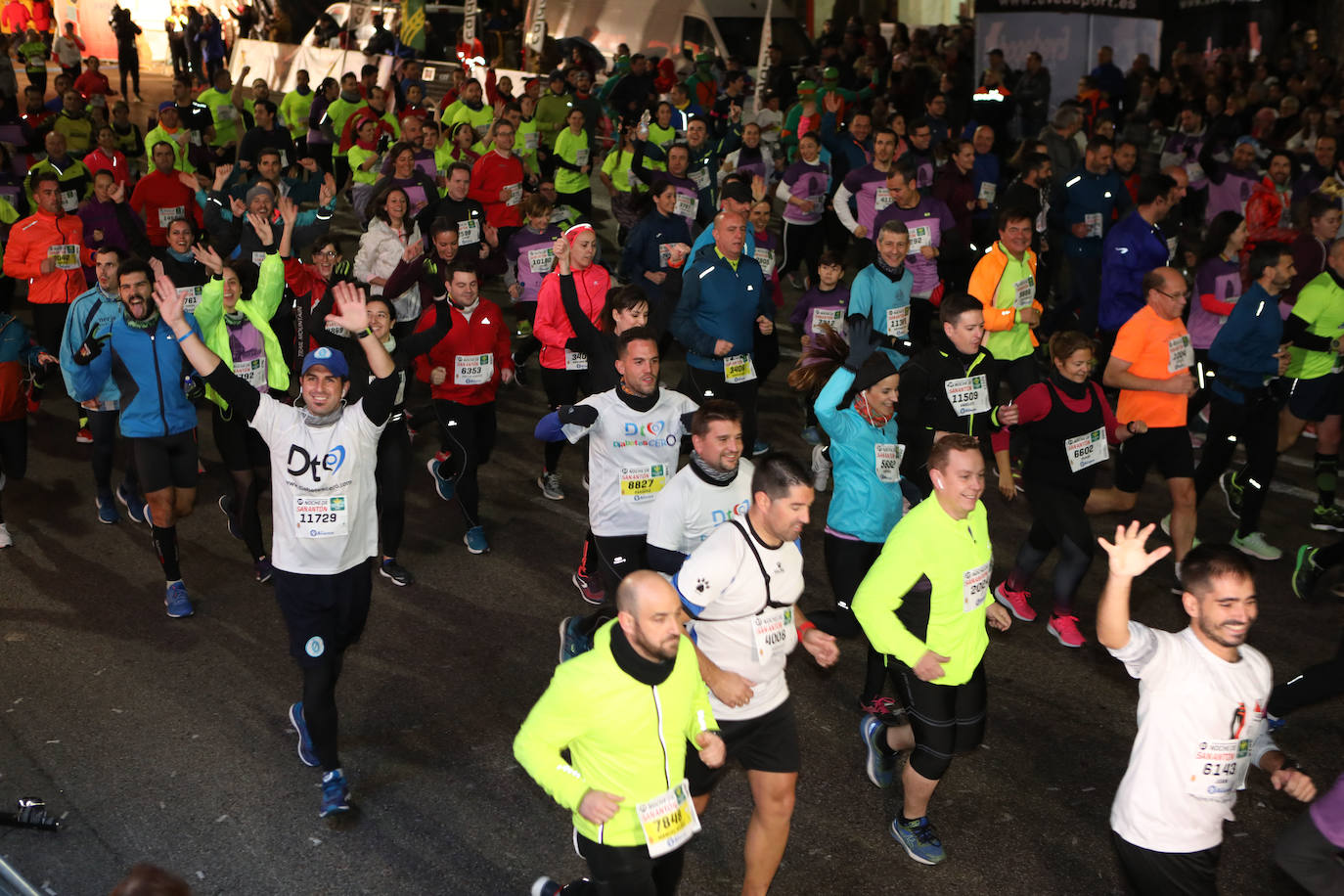 Gran ambiente en la carrera de San Antón de Jaén