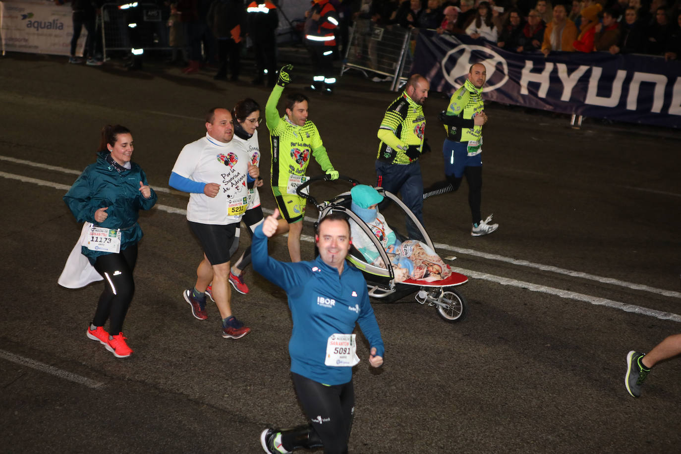 Gran ambiente en la carrera de San Antón de Jaén