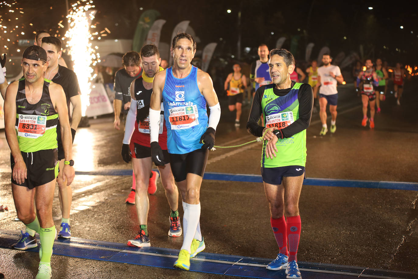 Gran ambiente en la carrera de San Antón de Jaén