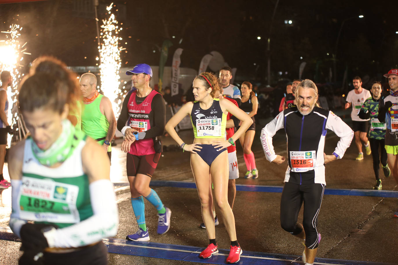 Gran ambiente en la carrera de San Antón de Jaén