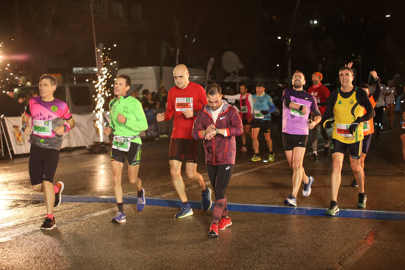 Gran ambiente en la carrera de San Antón de Jaén