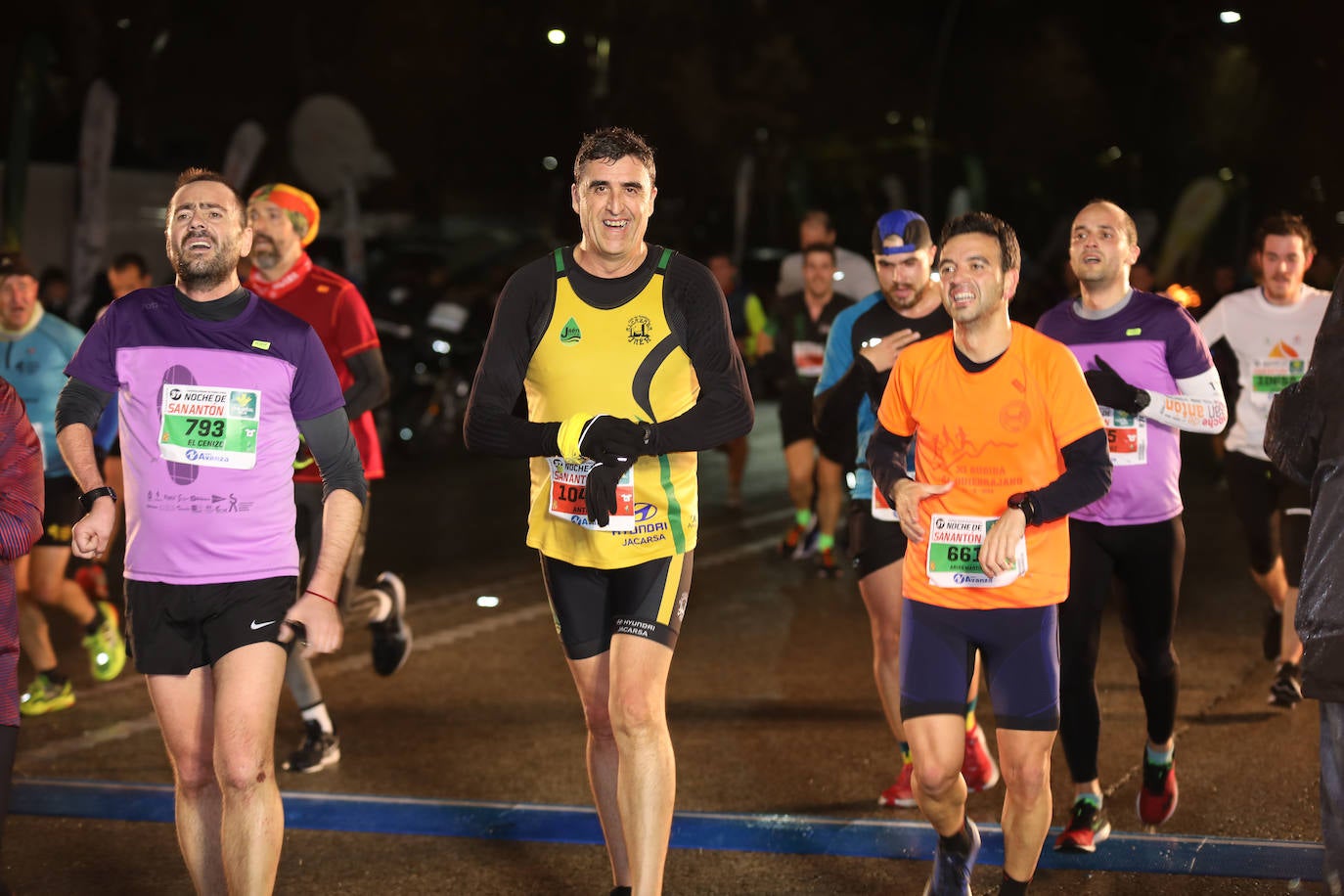 Gran ambiente en la carrera de San Antón de Jaén