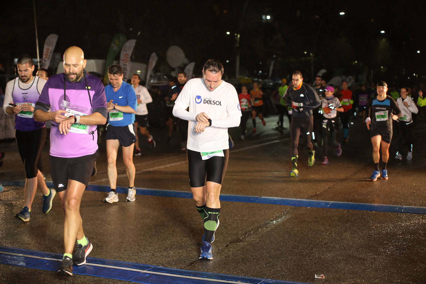 Gran ambiente en la carrera de San Antón de Jaén