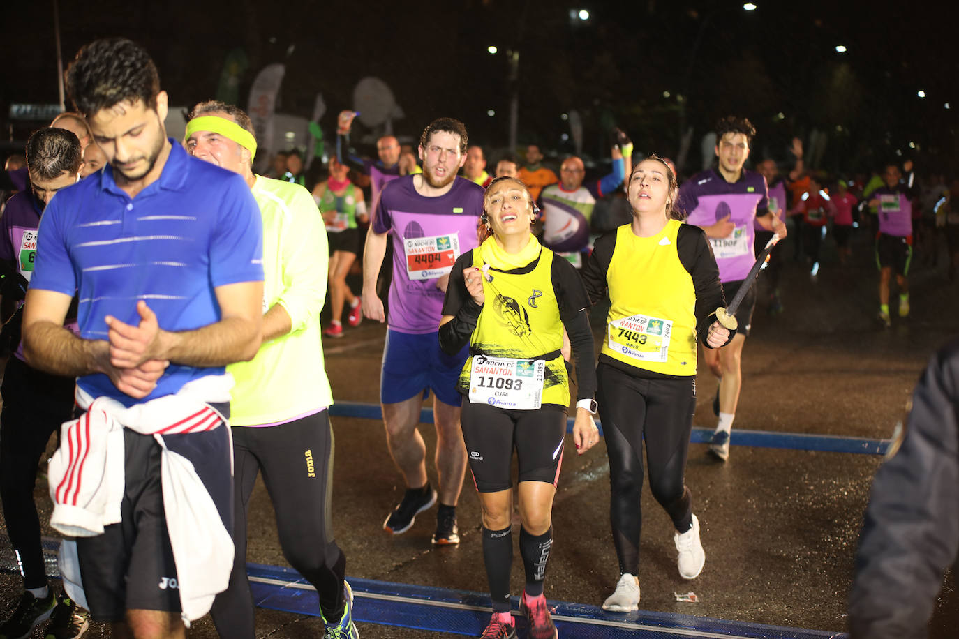 Gran ambiente en la carrera de San Antón de Jaén