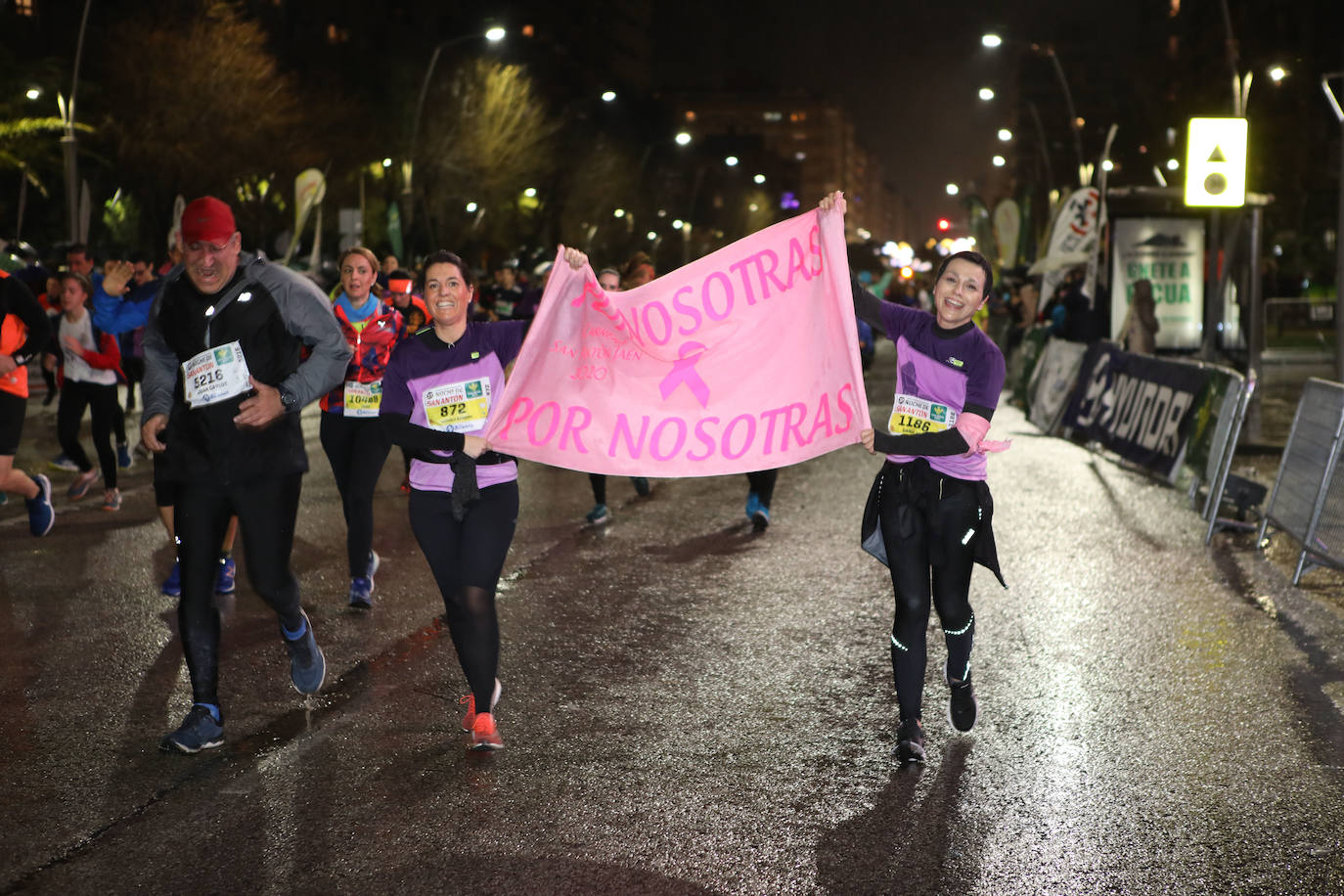Gran ambiente en la carrera de San Antón de Jaén