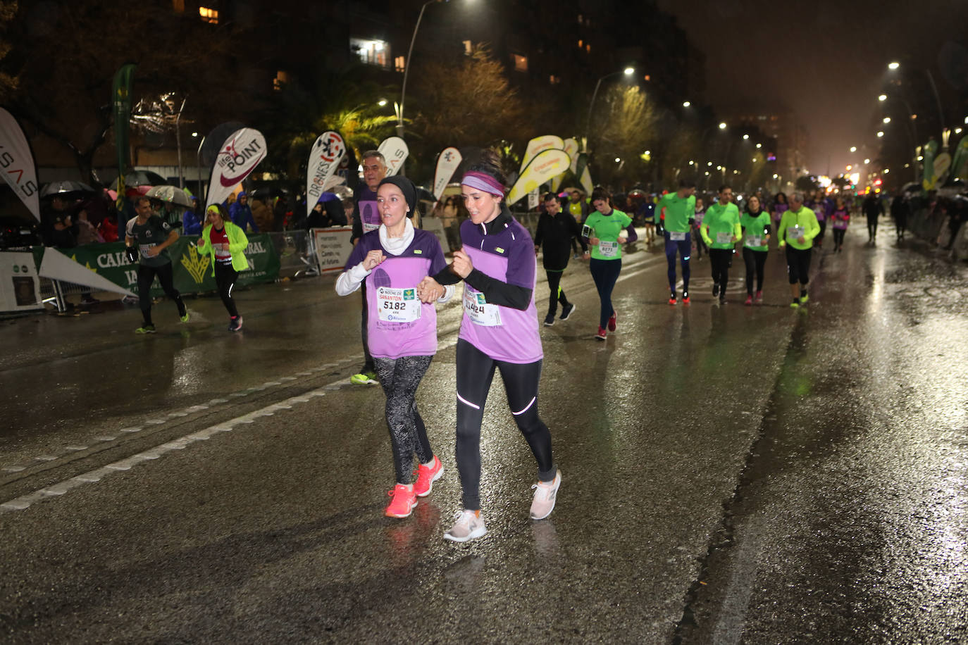 Gran ambiente en la carrera de San Antón de Jaén