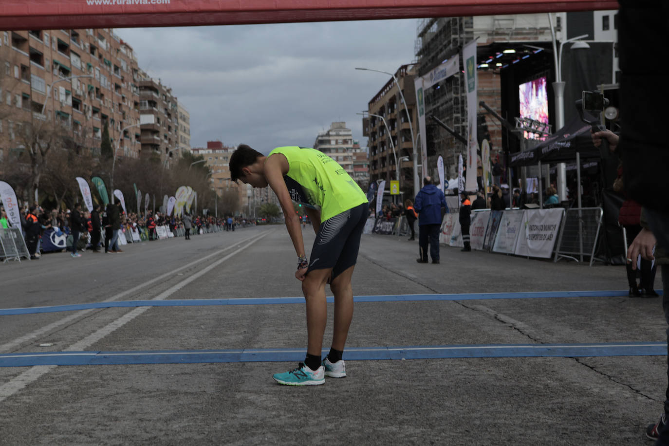 Gran ambiente en la carrera de San Antón de Jaén