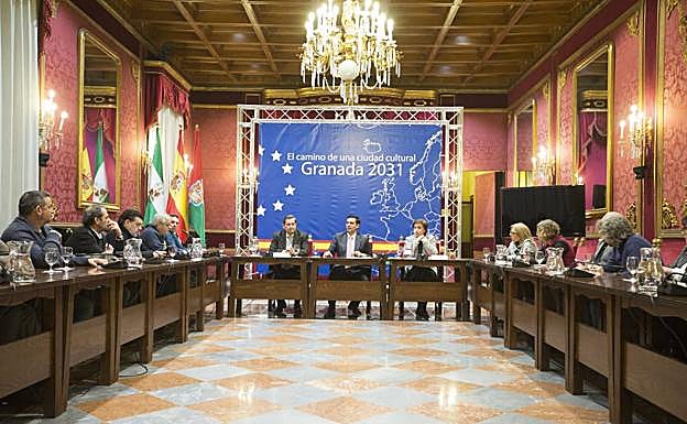 14 diciembre 2016. Mismo cartel, alcalde diferente, el socialista Paco Cuenca.