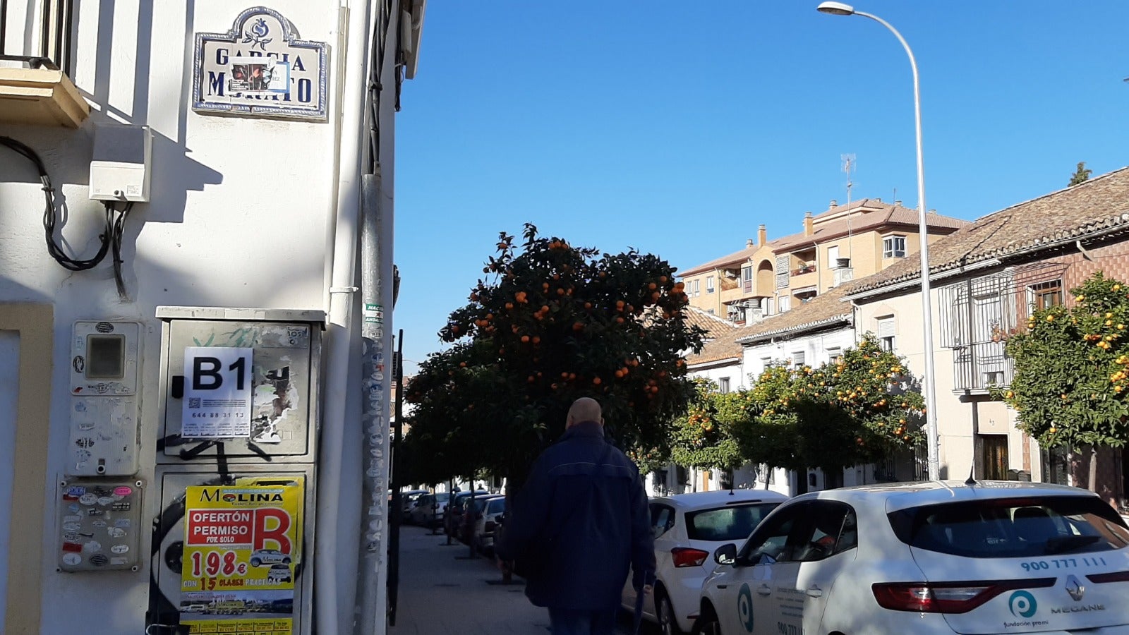 Aún quedan en la ciudad de Granada vestigios de tiempos de la dictadura franquista