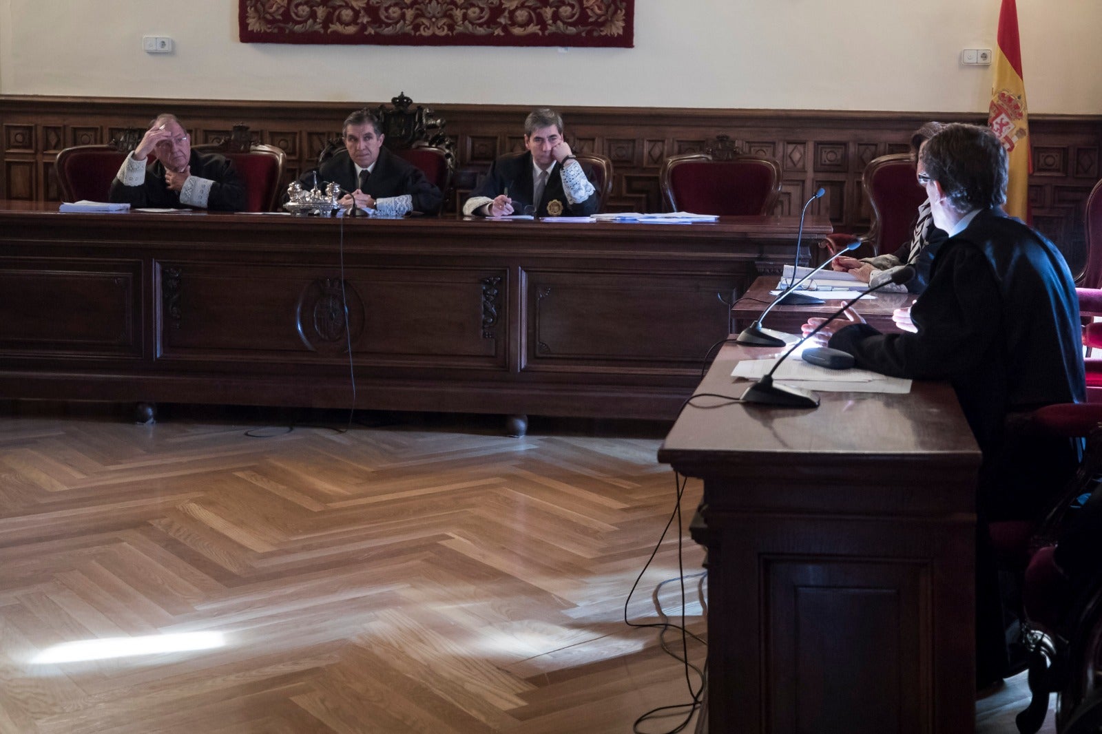 El TSJA emitirá un resolución en un plazo aproximado de una semana, según ha anunciado el presidente de la sala antes de dejar el asunto visto para sentencia