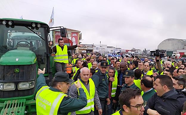 Así hemos vivido la jornada de protestas del sector agrícola