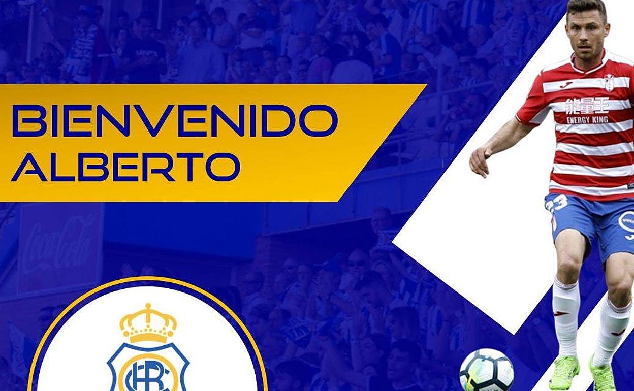 Así presentaba al jugador el club 'Decano' de España. 