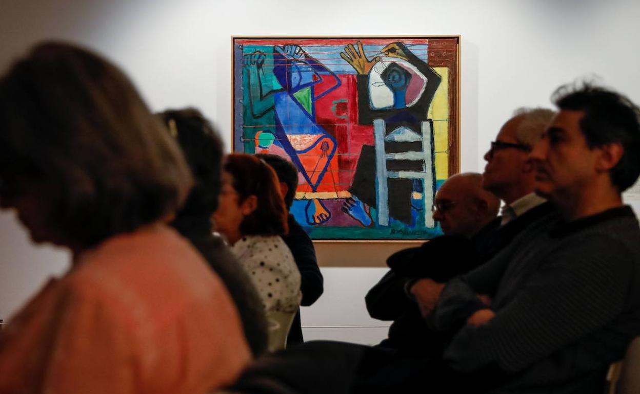 'Dos hilanderas', de Velázquez a Guerrero