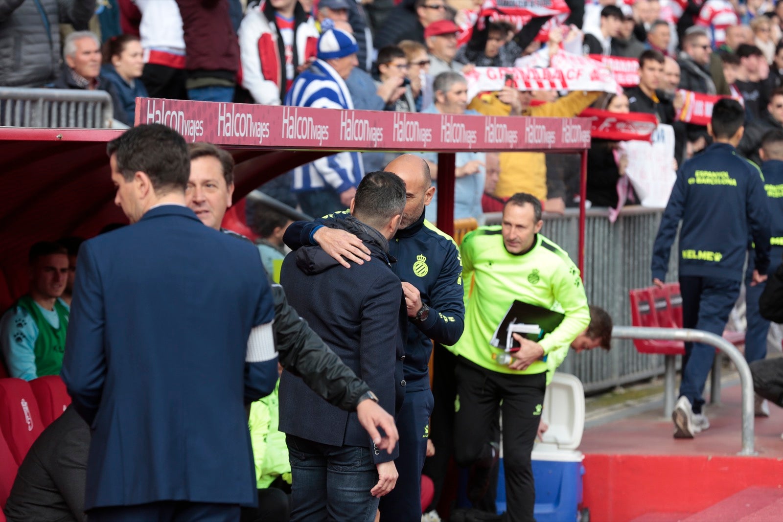 ¿Has estado en el choque de este mediodía en el campo del Zaidín? Aquí te puedes buscar