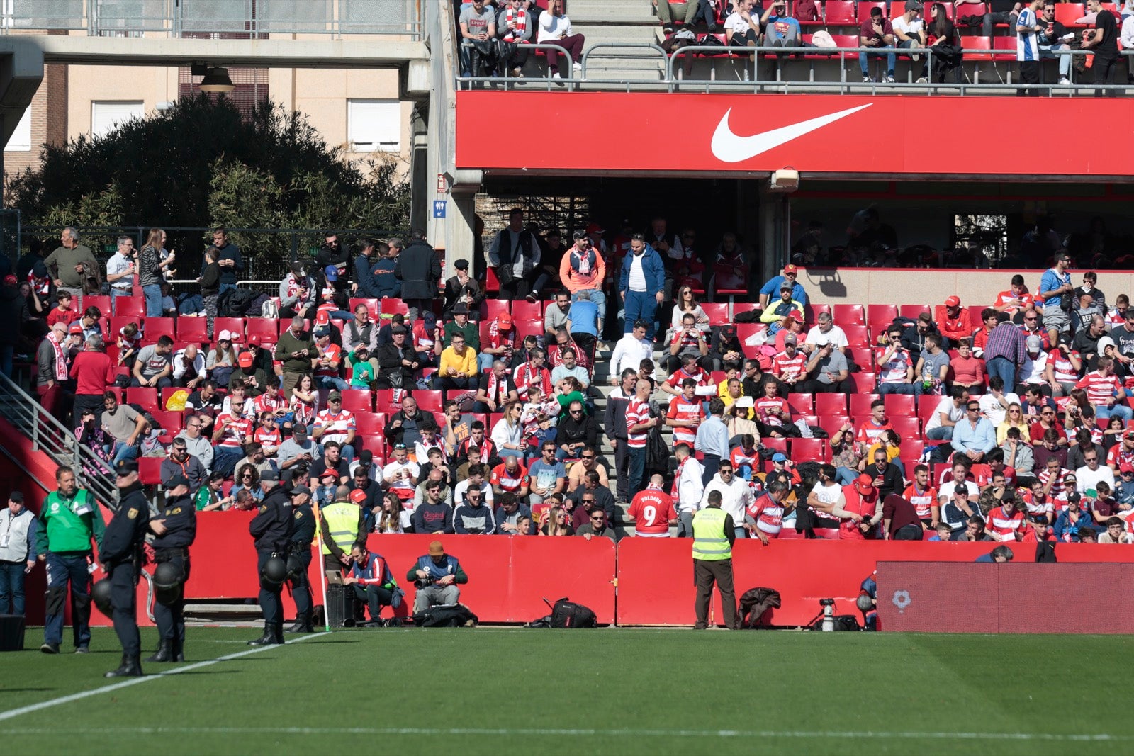 ¿Has estado en el choque de este mediodía en el campo del Zaidín? Aquí te puedes buscar