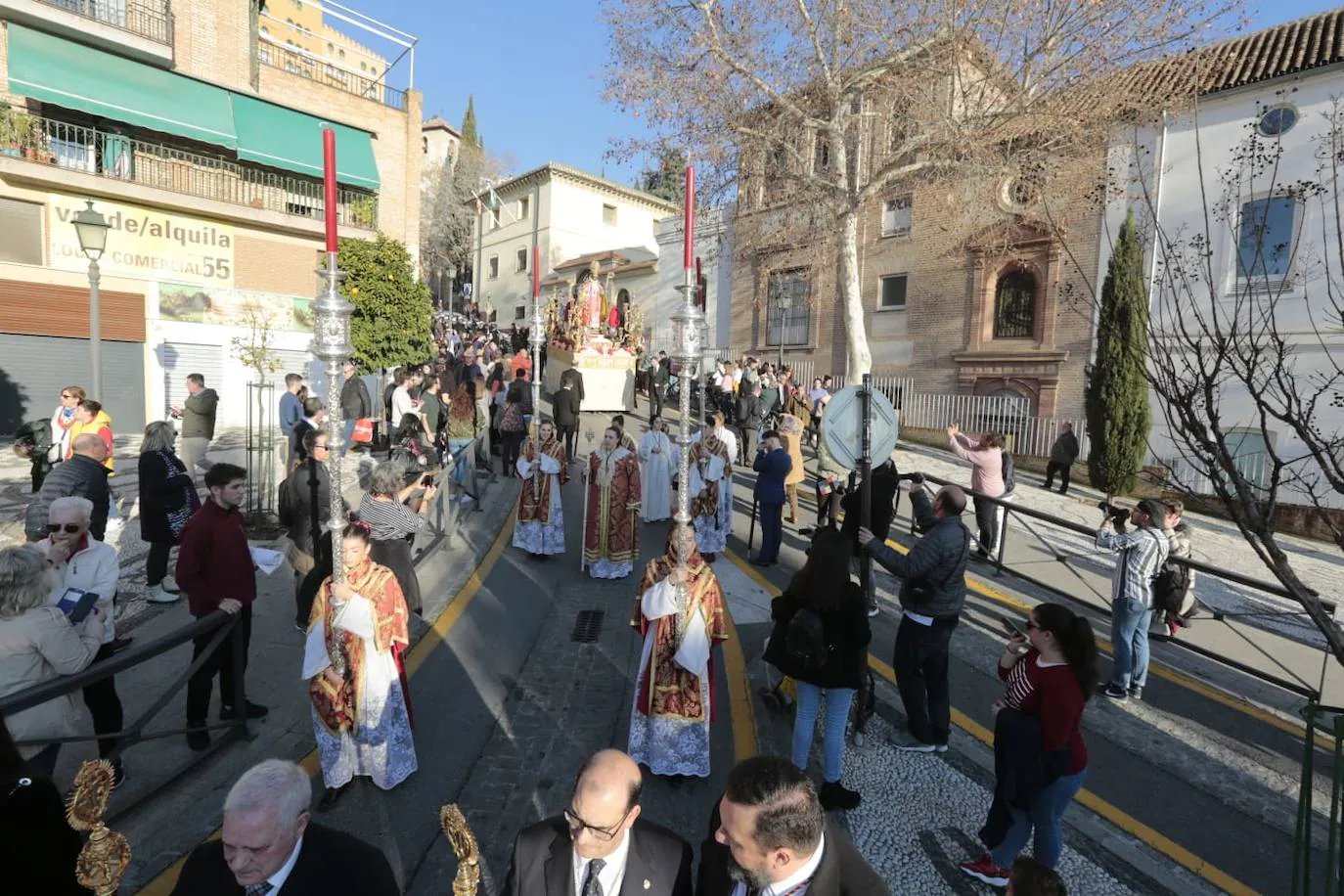 Los actos en honor al Patrón de Granada se desarrollan durante todo el fin de semana