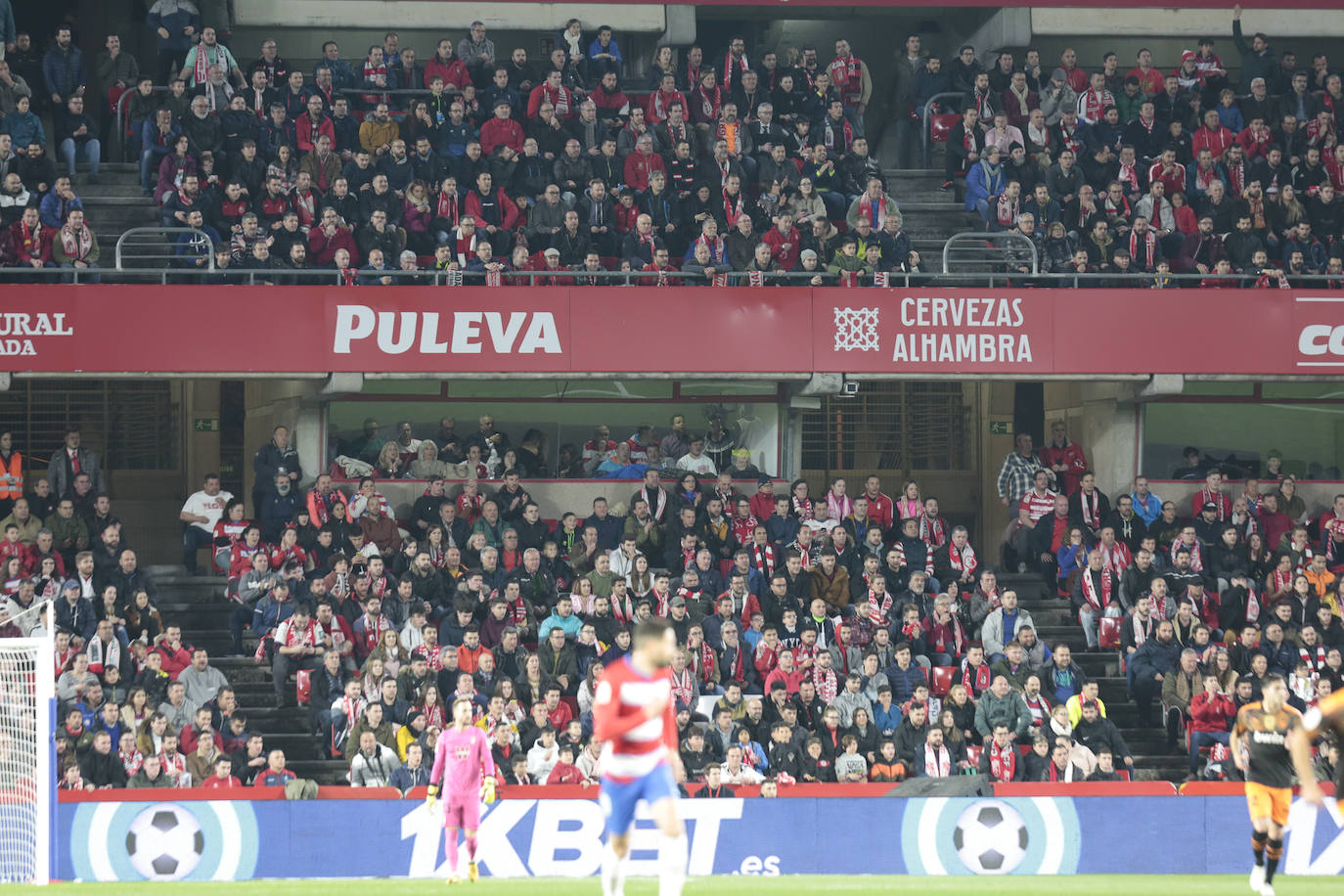 ¿Has estado en el partido entre Granada y Valencia? Aquí te puedes ver en tu localidad