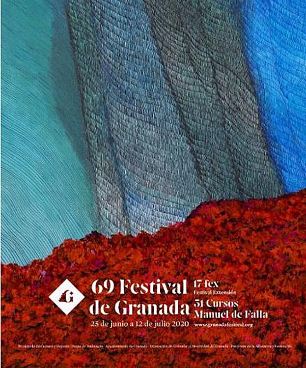 Así es el cartel del Festival de Música y Danza de 2020, de Soledad Sevilla