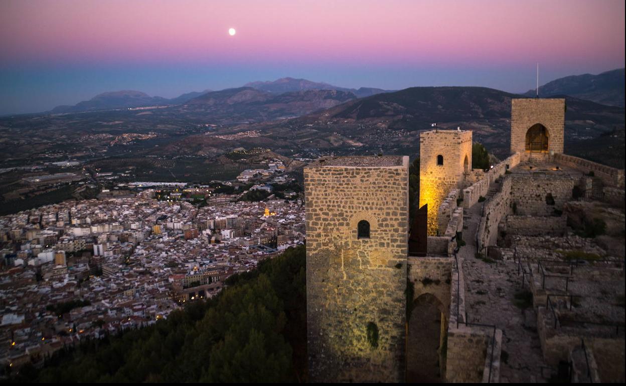 Vista del castillo de Santa Catalina. 