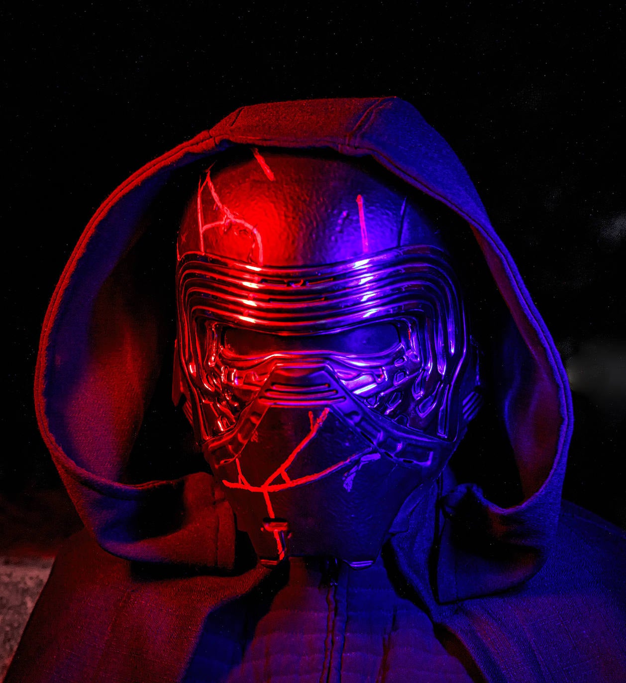 Imagen de 'light painting' hecha por Ramón Martín