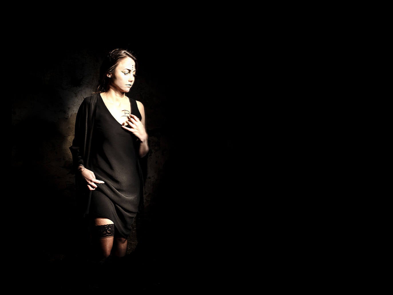 Imagen de 'light painting' hecha por Ramón Martín