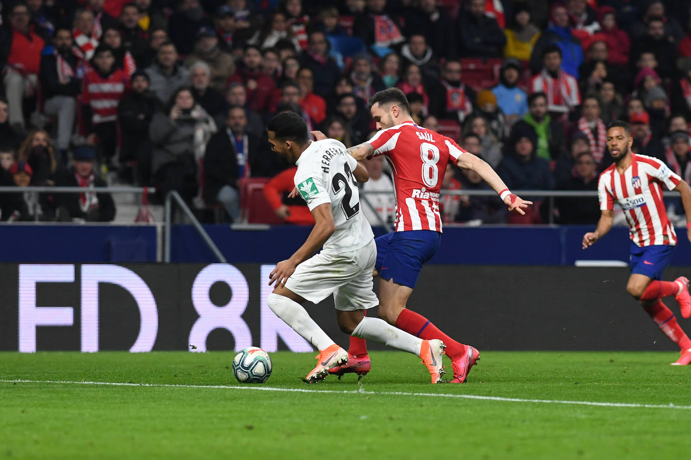 Así fue la primera visita del Granada al Wanda Metropolitano