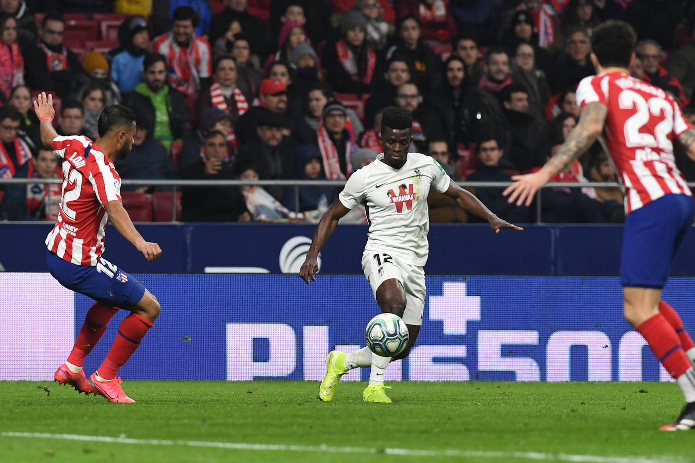 Así fue la primera visita del Granada al Wanda Metropolitano