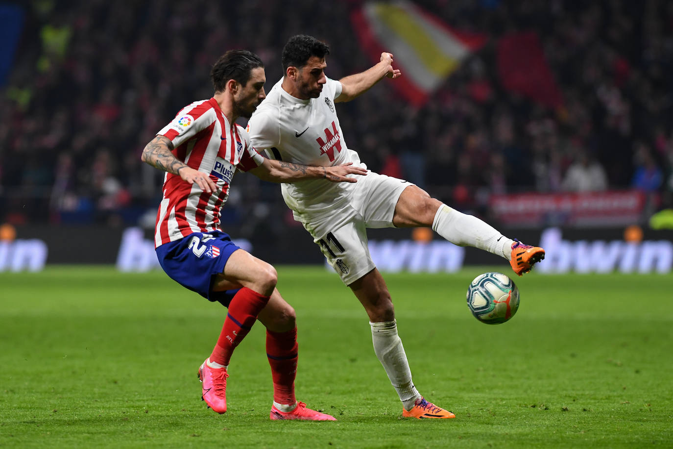 Así fue la primera visita del Granada al Wanda Metropolitano