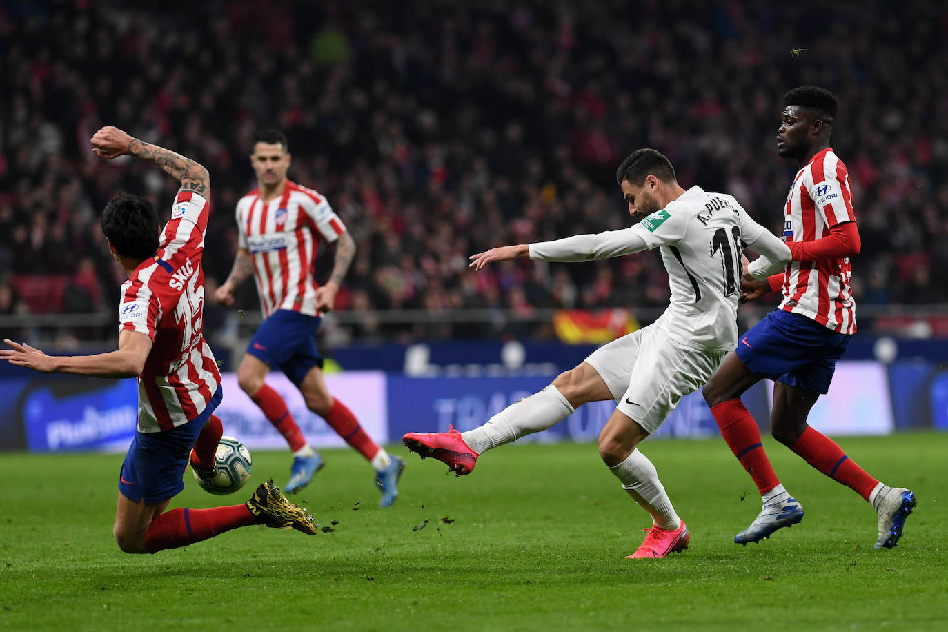 Así fue la primera visita del Granada al Wanda Metropolitano
