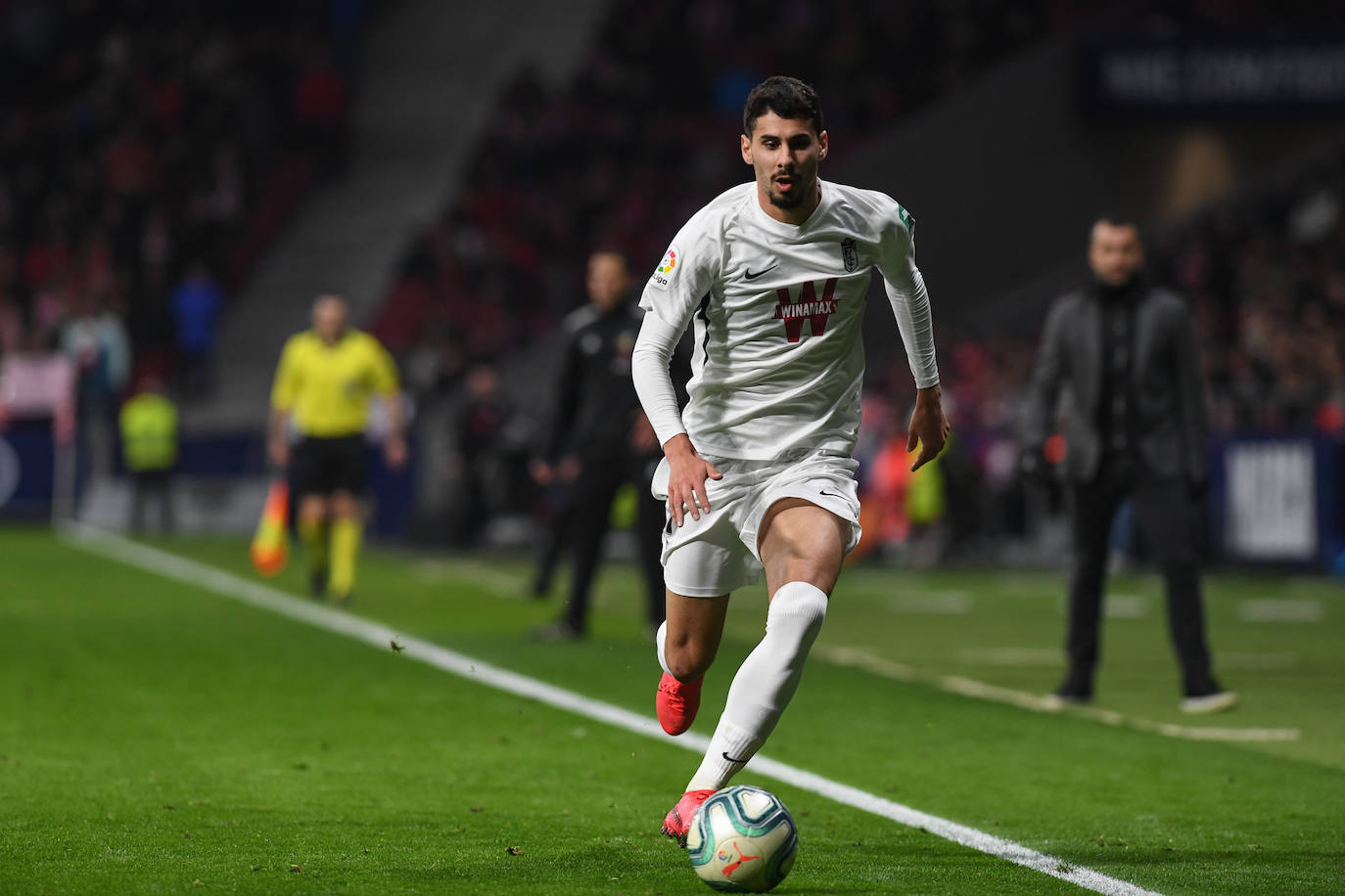 Así fue la primera visita del Granada al Wanda Metropolitano