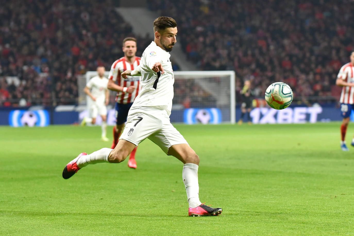 Así fue la primera visita del Granada al Wanda Metropolitano