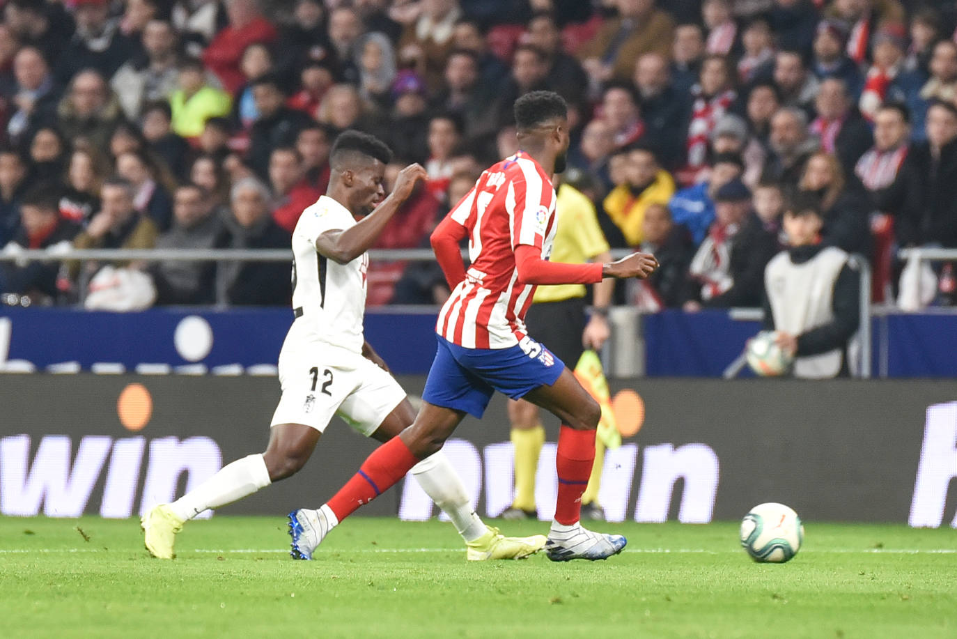Así fue la primera visita del Granada al Wanda Metropolitano